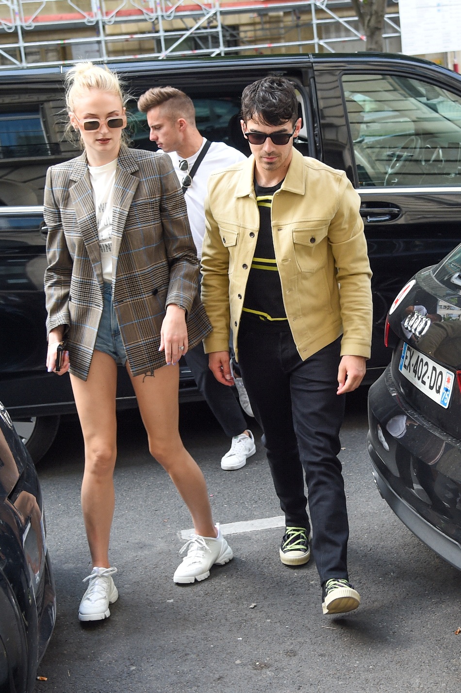 Sophie Turner Shopping In Paris With Boy Friend