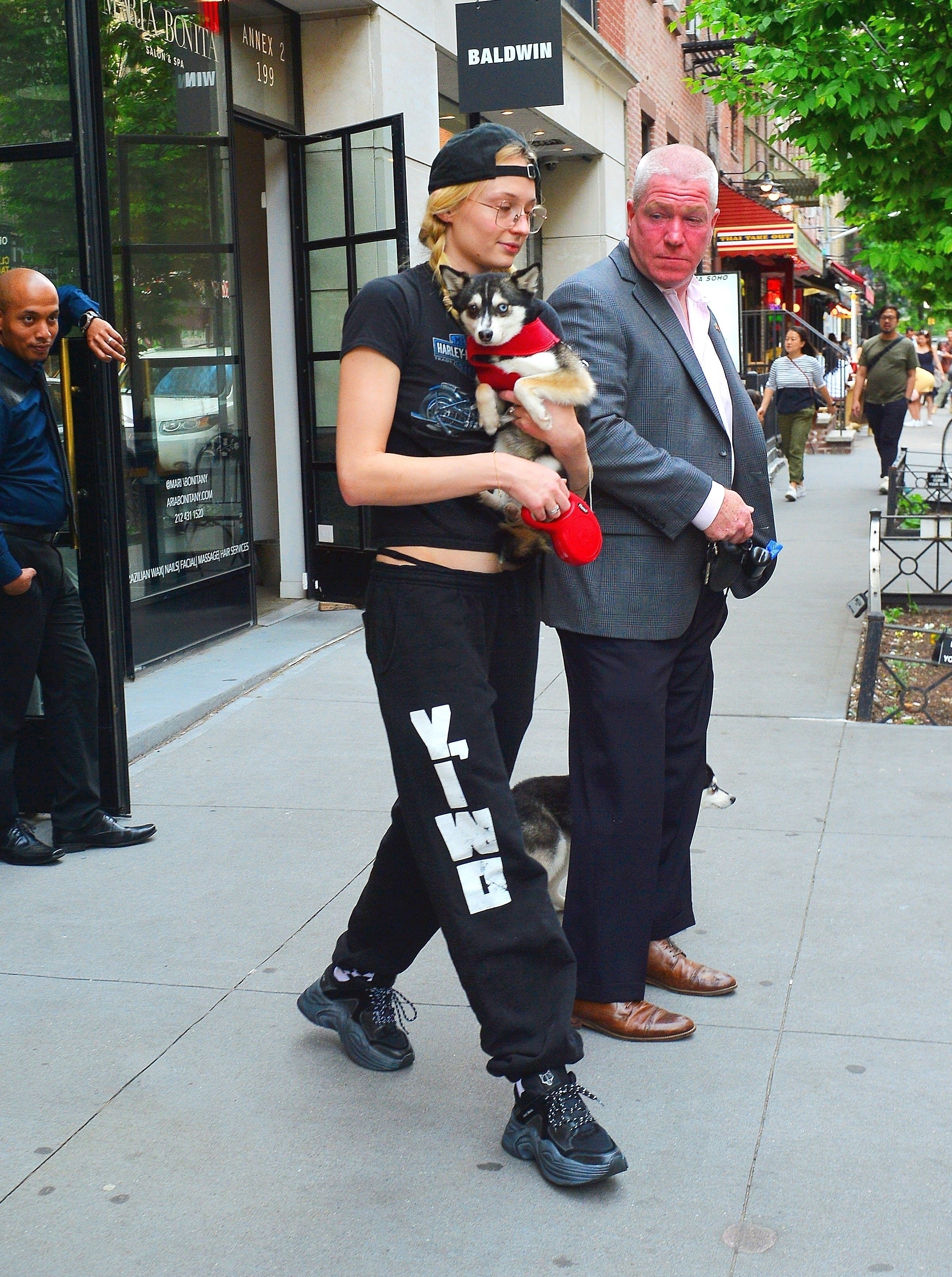 Sophie Turner Steps Out With Her Pups In New York