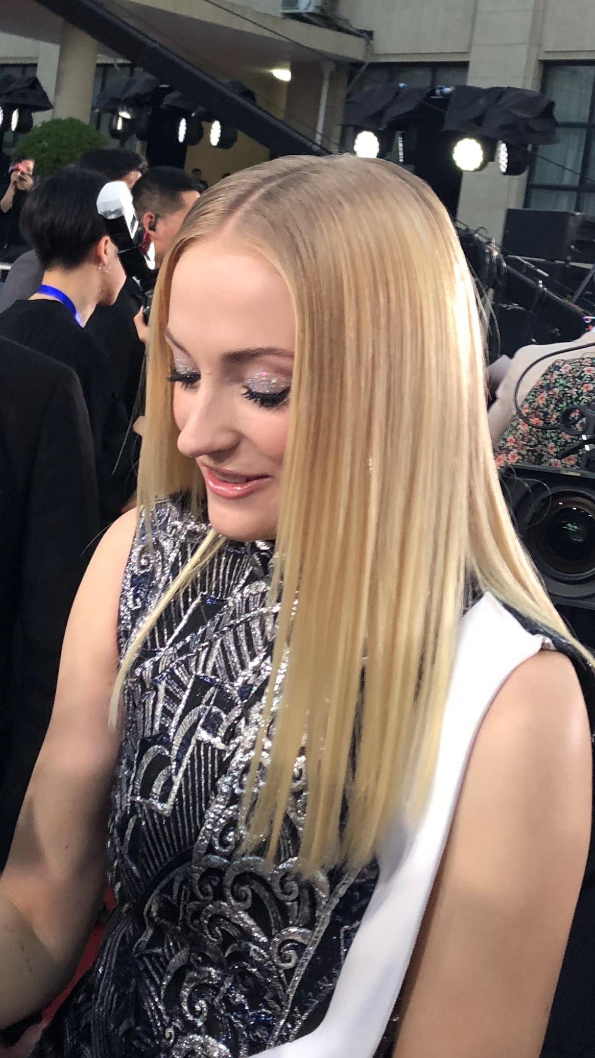Sophie Turner With X Men Cast At X Men Dark Phoenix Premiere In Beijing