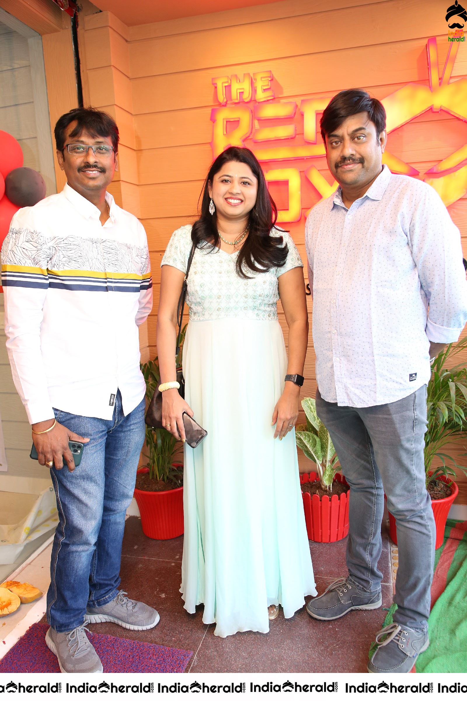 Spandana Palli Inaugurates The Red Box Indo Chinese food Takeaway Set 1