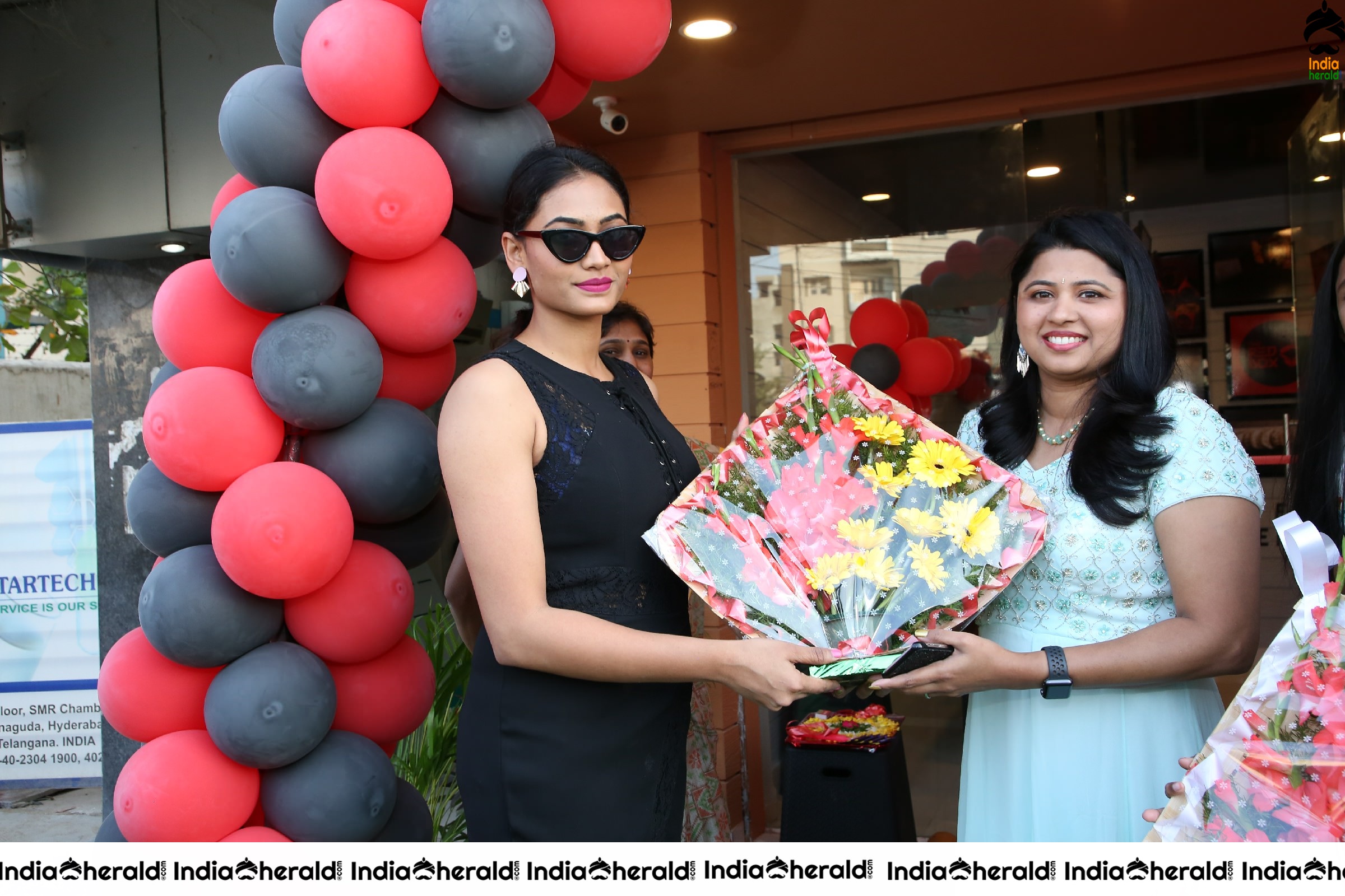 Spandana Palli Inaugurates The Red Box Indo Chinese food Takeaway Set 2
