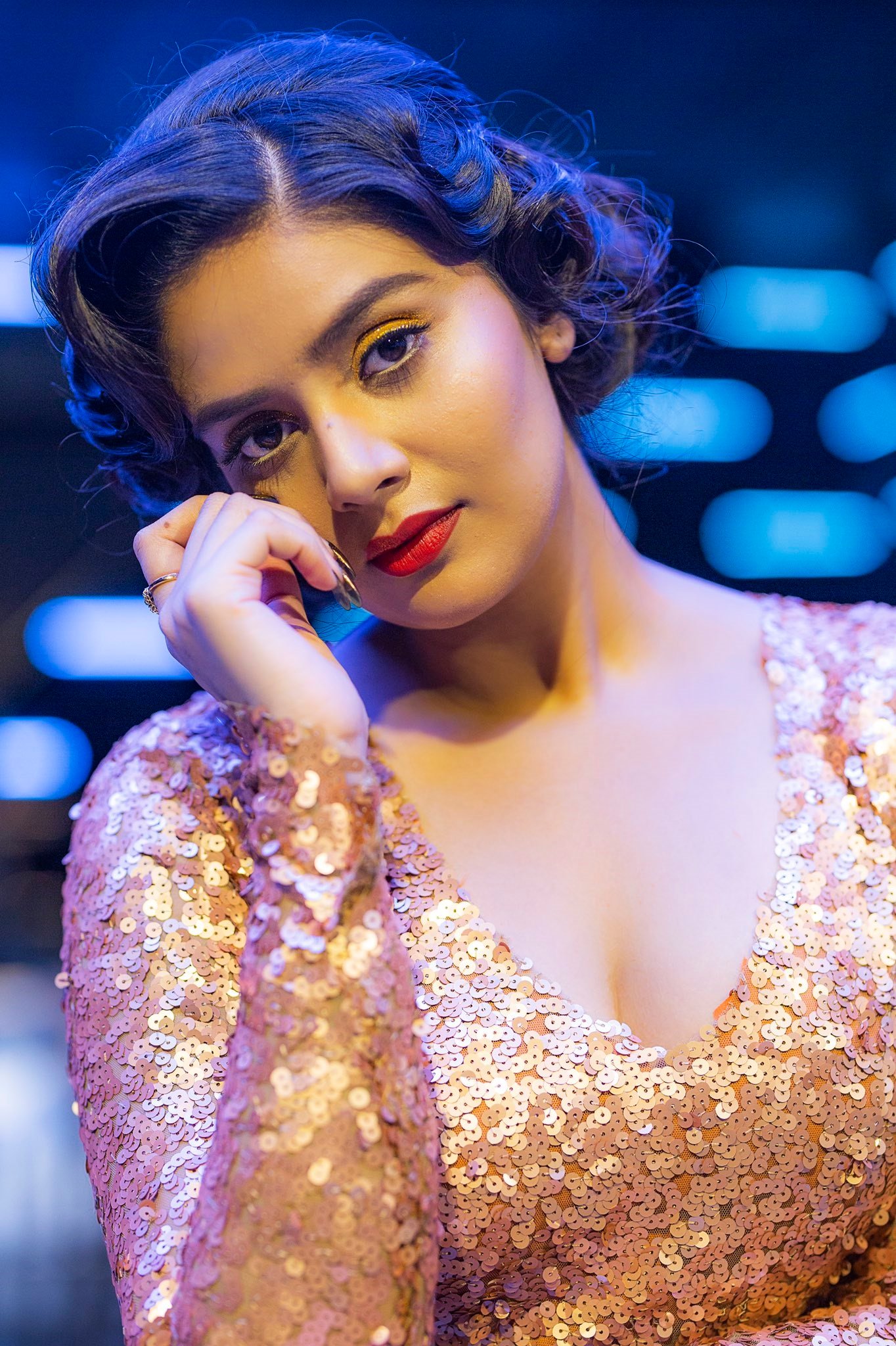 Sreemukhi Raises The Temptations In These Hot Stills