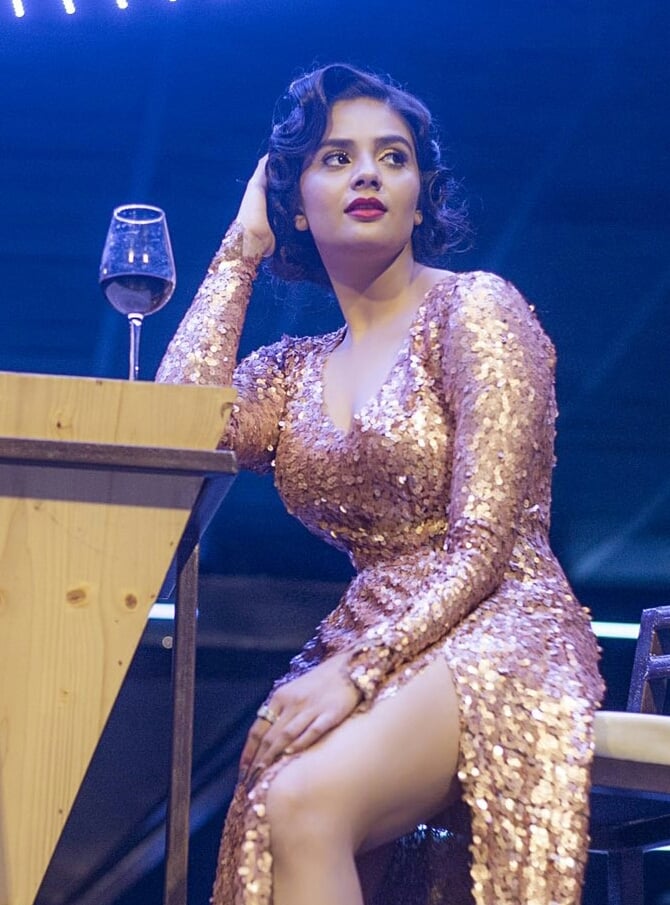 Sreemukhi Raises The Temptations In These Hot Stills