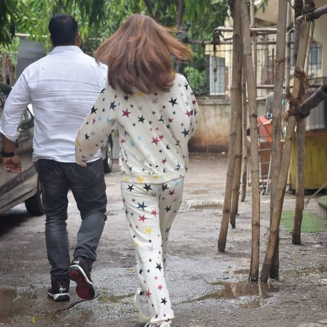 Stunning Alia In Her Night Pyjamas