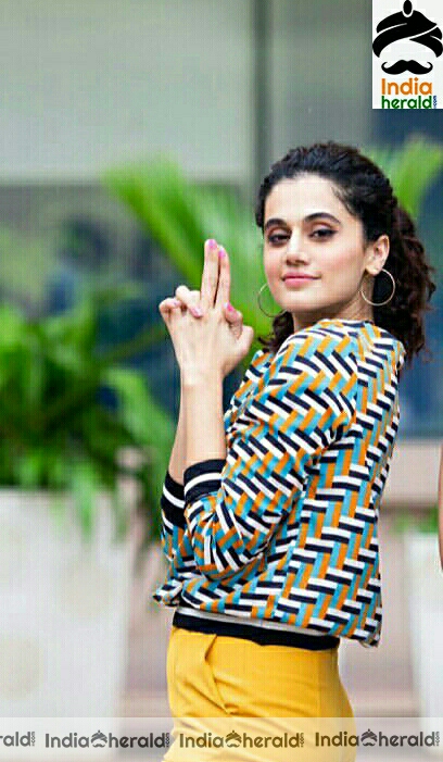 Taapsee enjoying some chill out