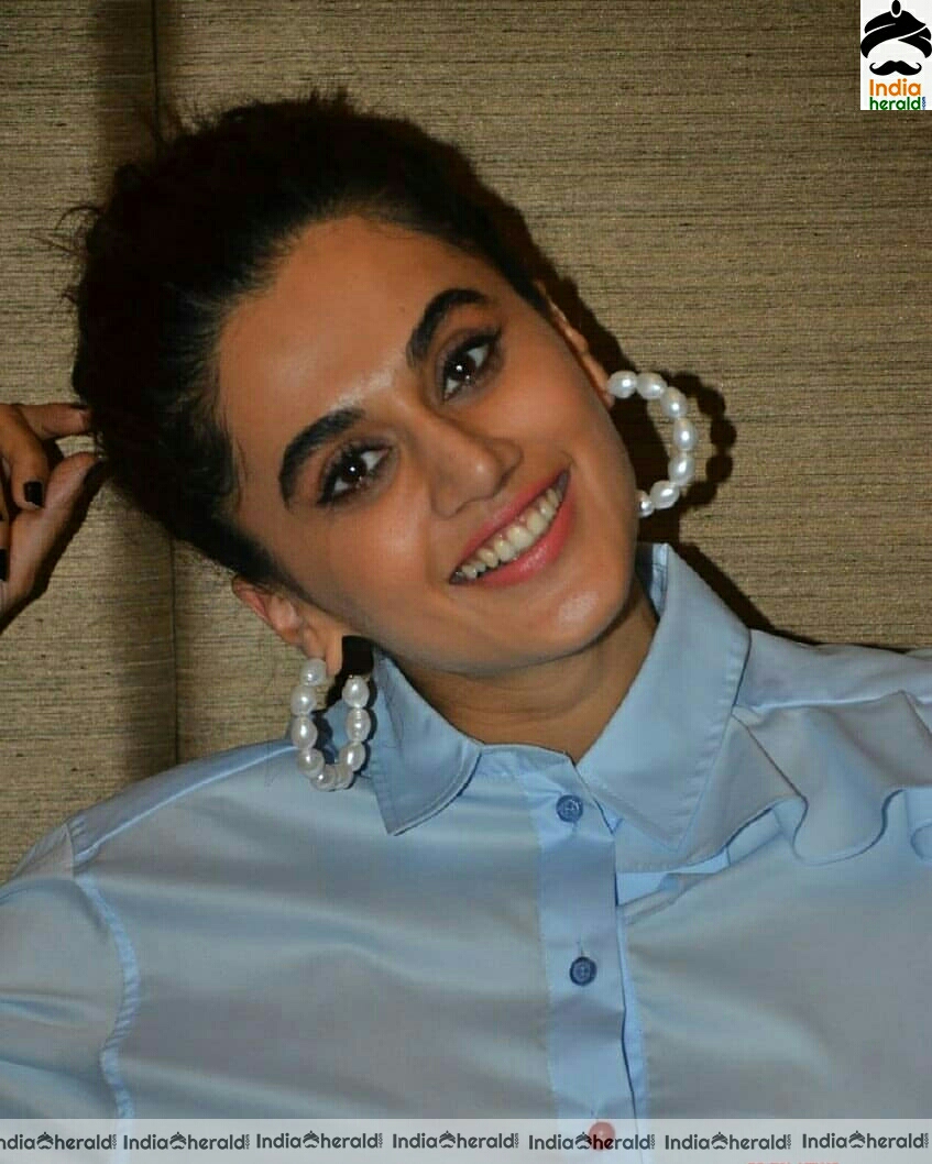 Taapsee Looking weird in funky dress