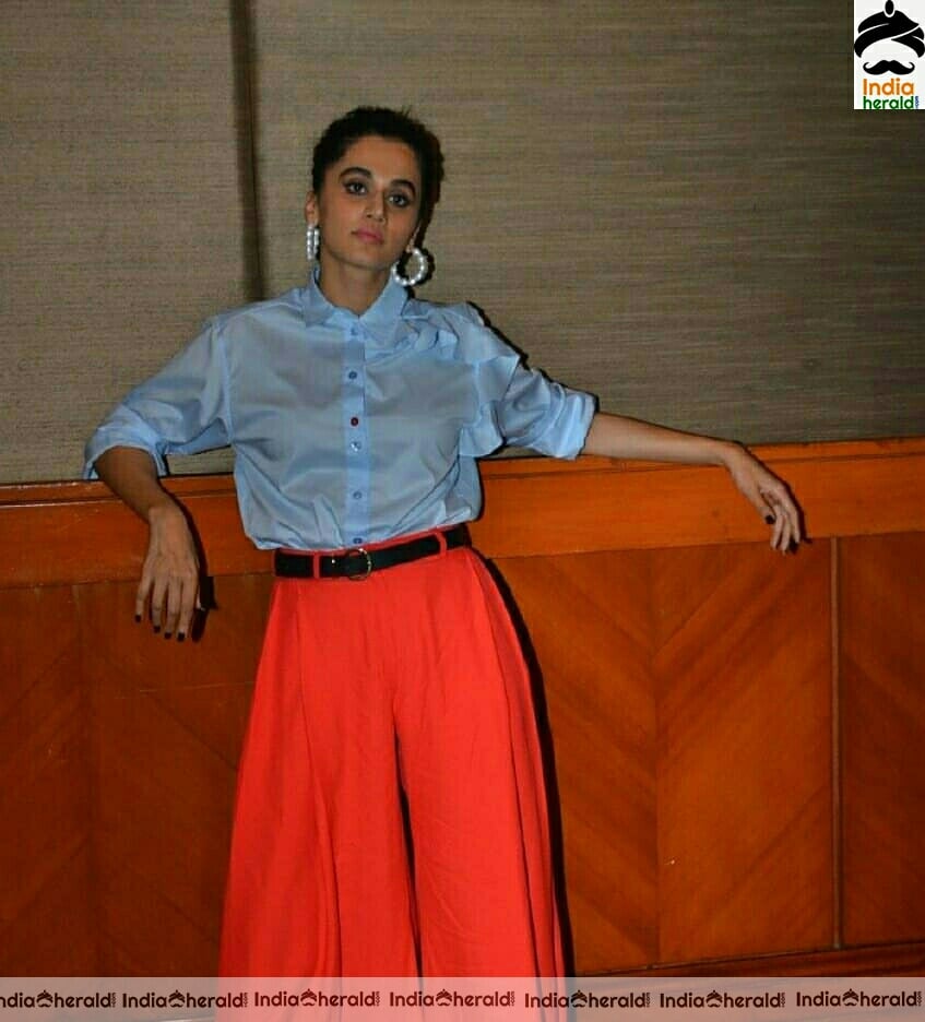 Taapsee Looking weird in funky dress