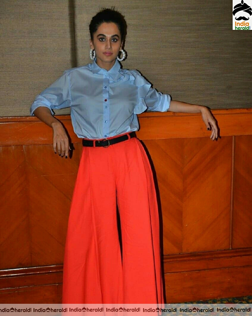 Taapsee Looking weird in funky dress