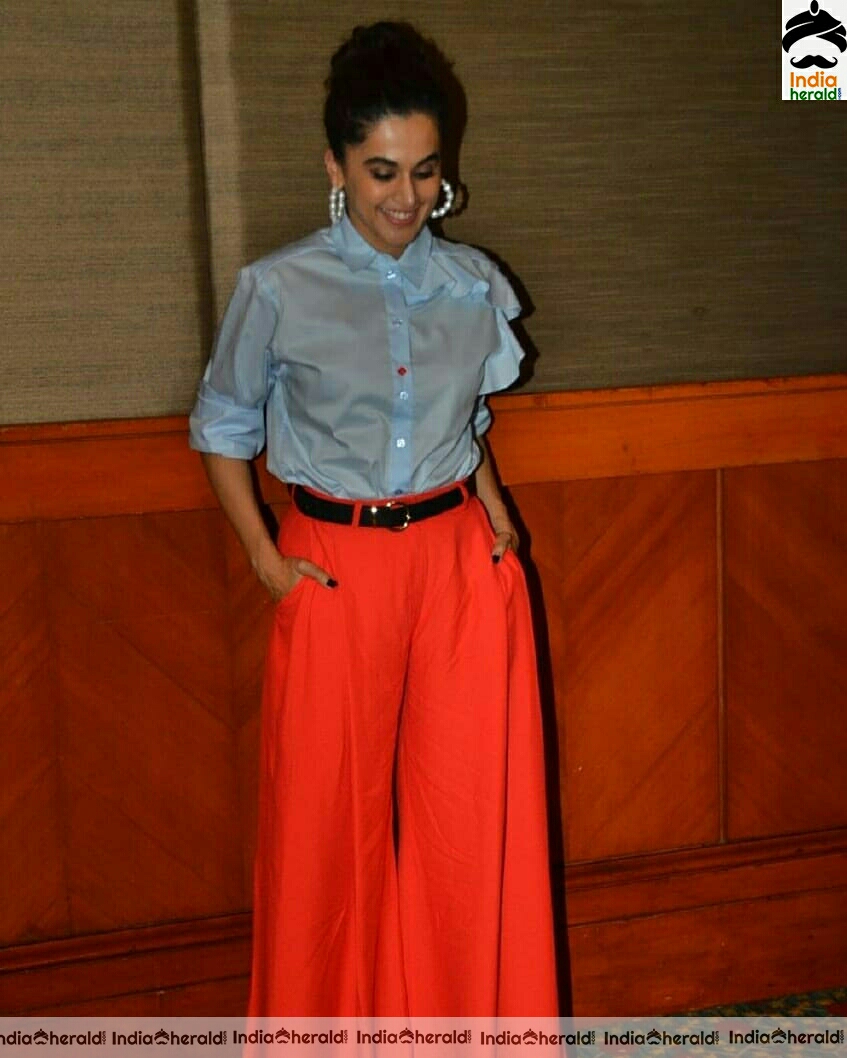 Taapsee Looking weird in funky dress