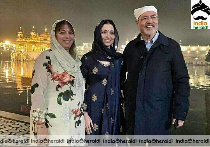 Tamanna at Amritsar Golden Temple