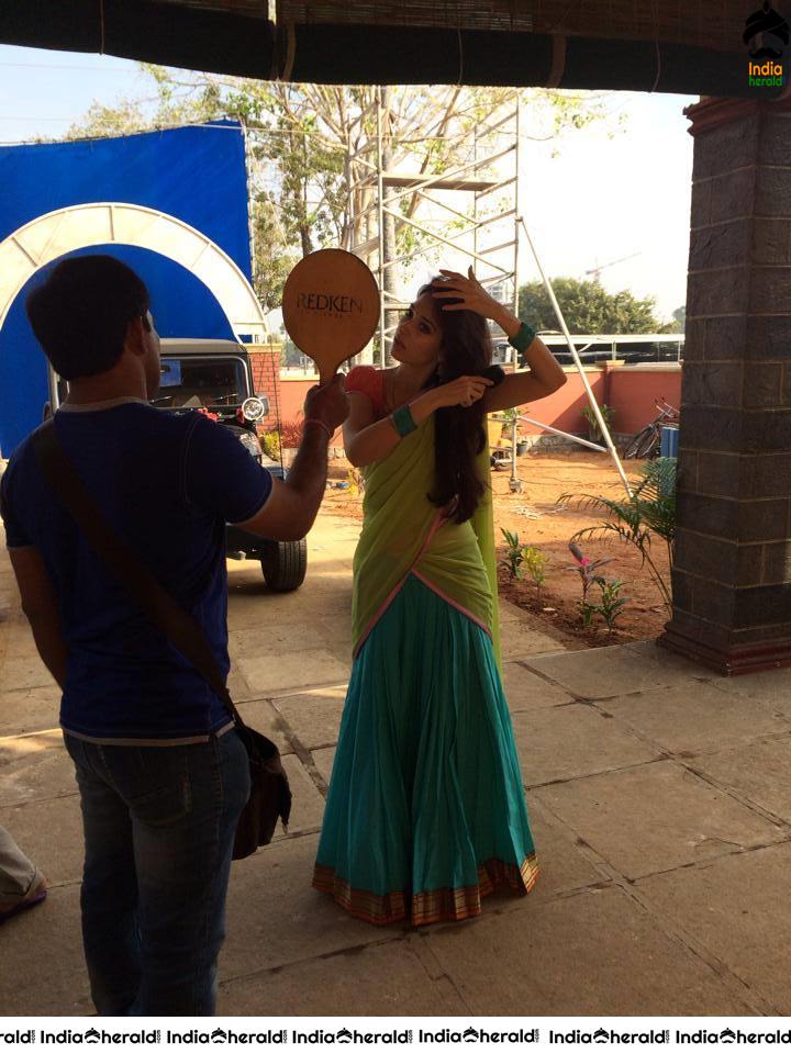 Tamanna Behind The Screen Photos Collection