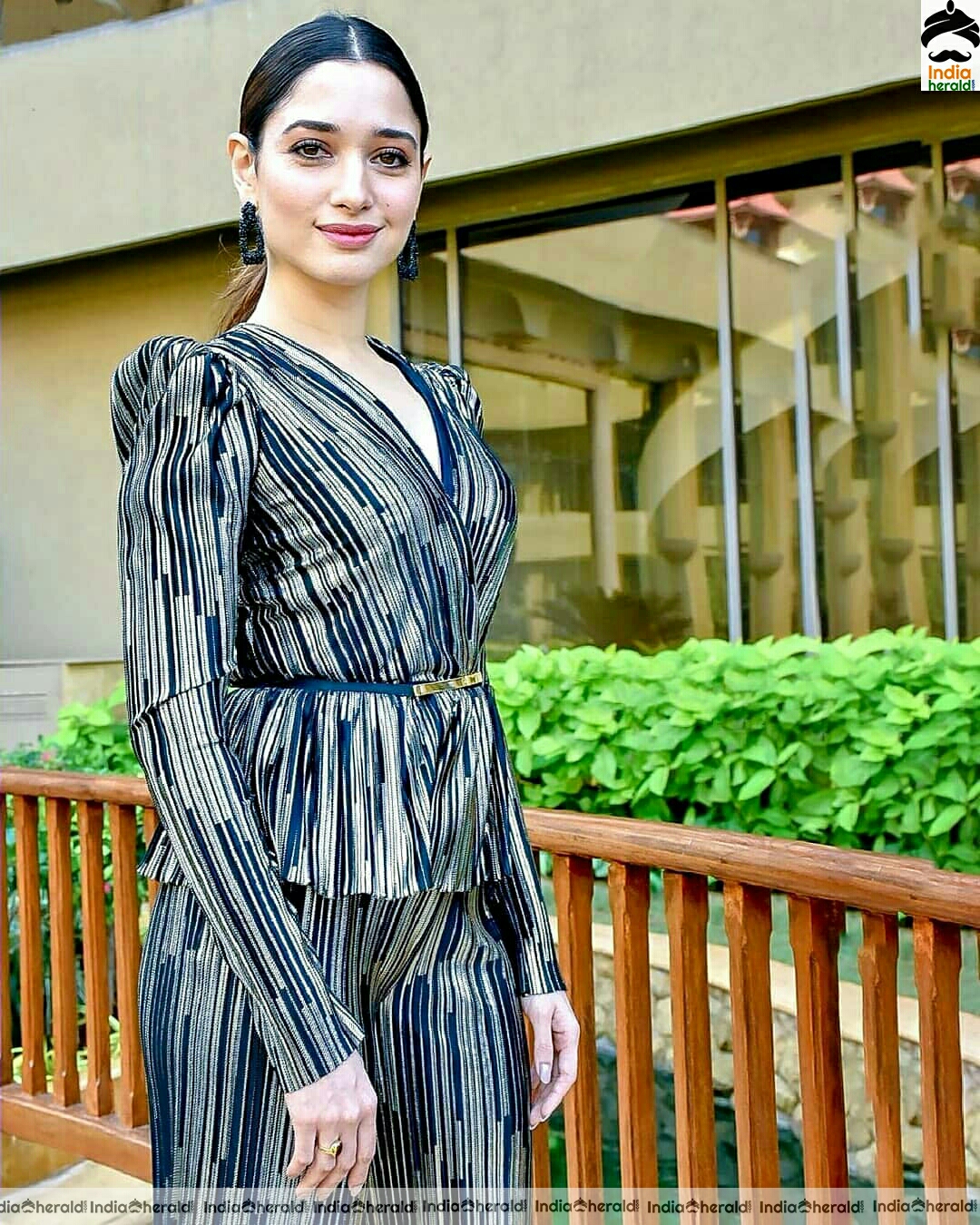 Tamanna Cute Ash Dress Stills