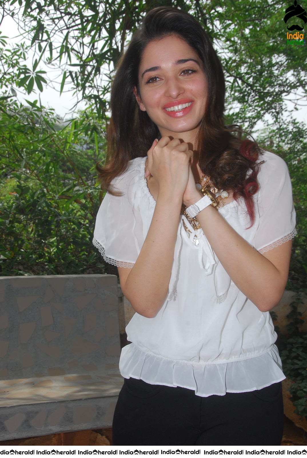 Tamanna is too hot and cute in these latest photos as she was spotted in White Top during an event