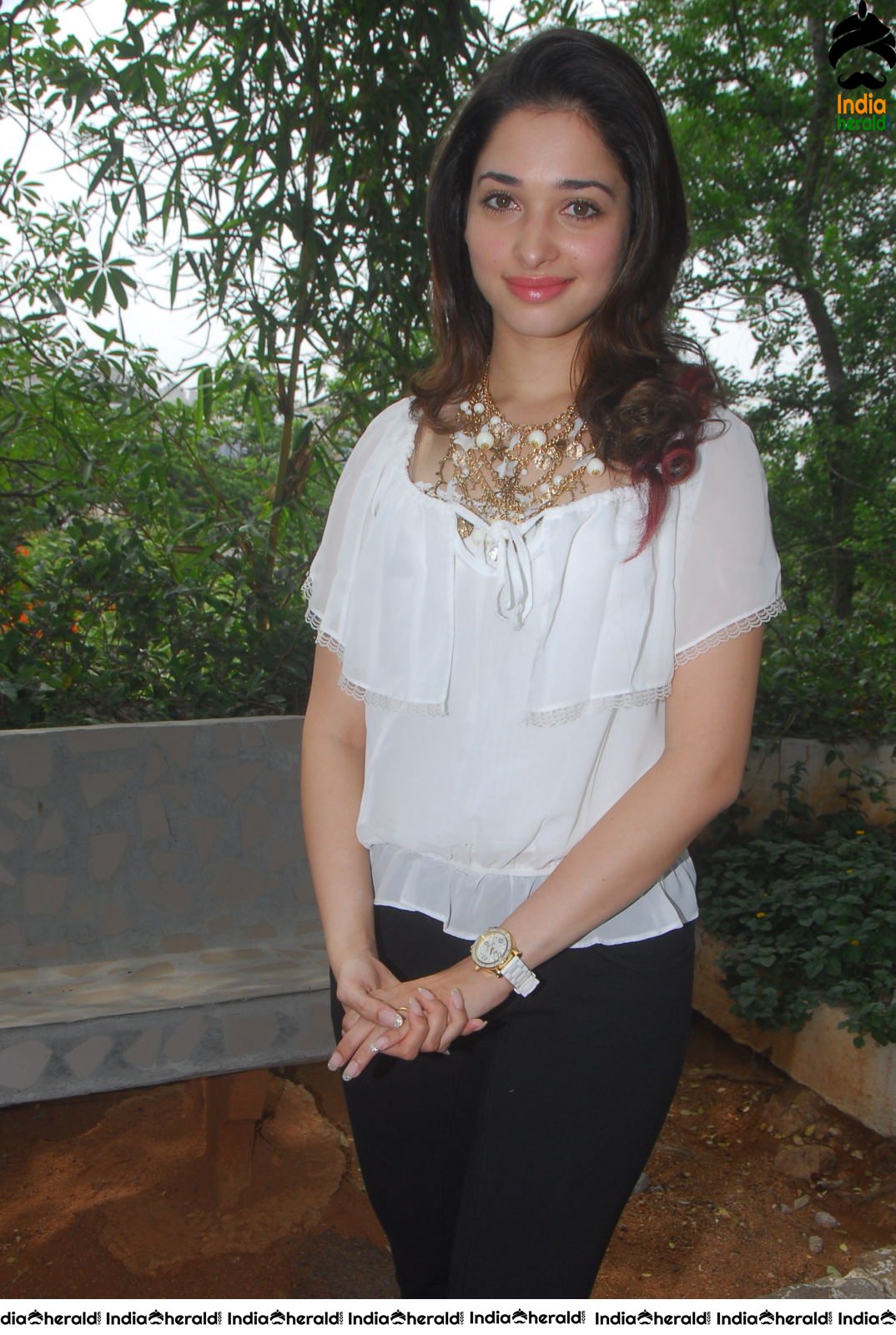 Tamanna is too hot and cute in these latest photos as she was spotted in White Top during an event