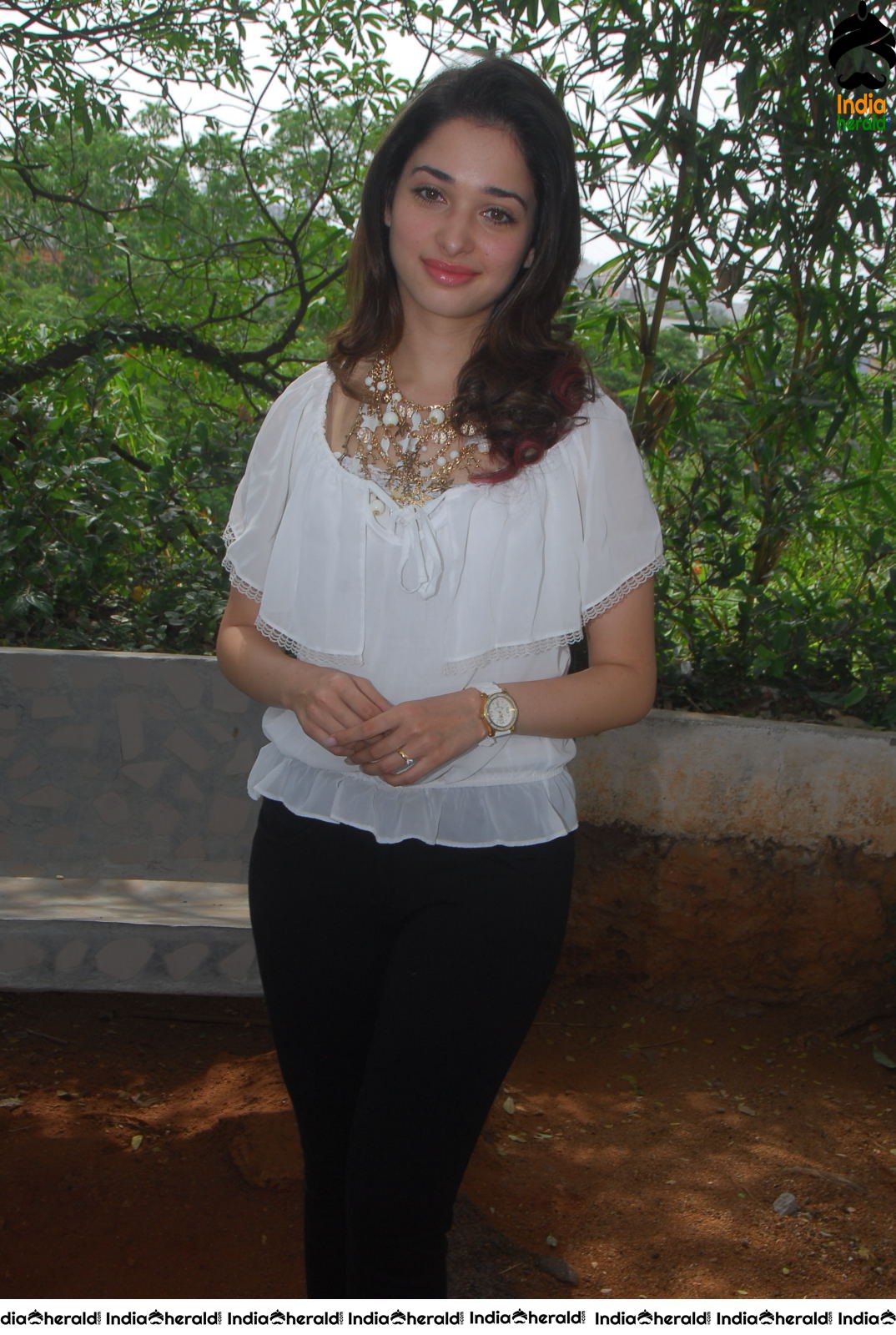 Tamanna is too hot and cute in these latest photos as she was spotted in White Top during an event
