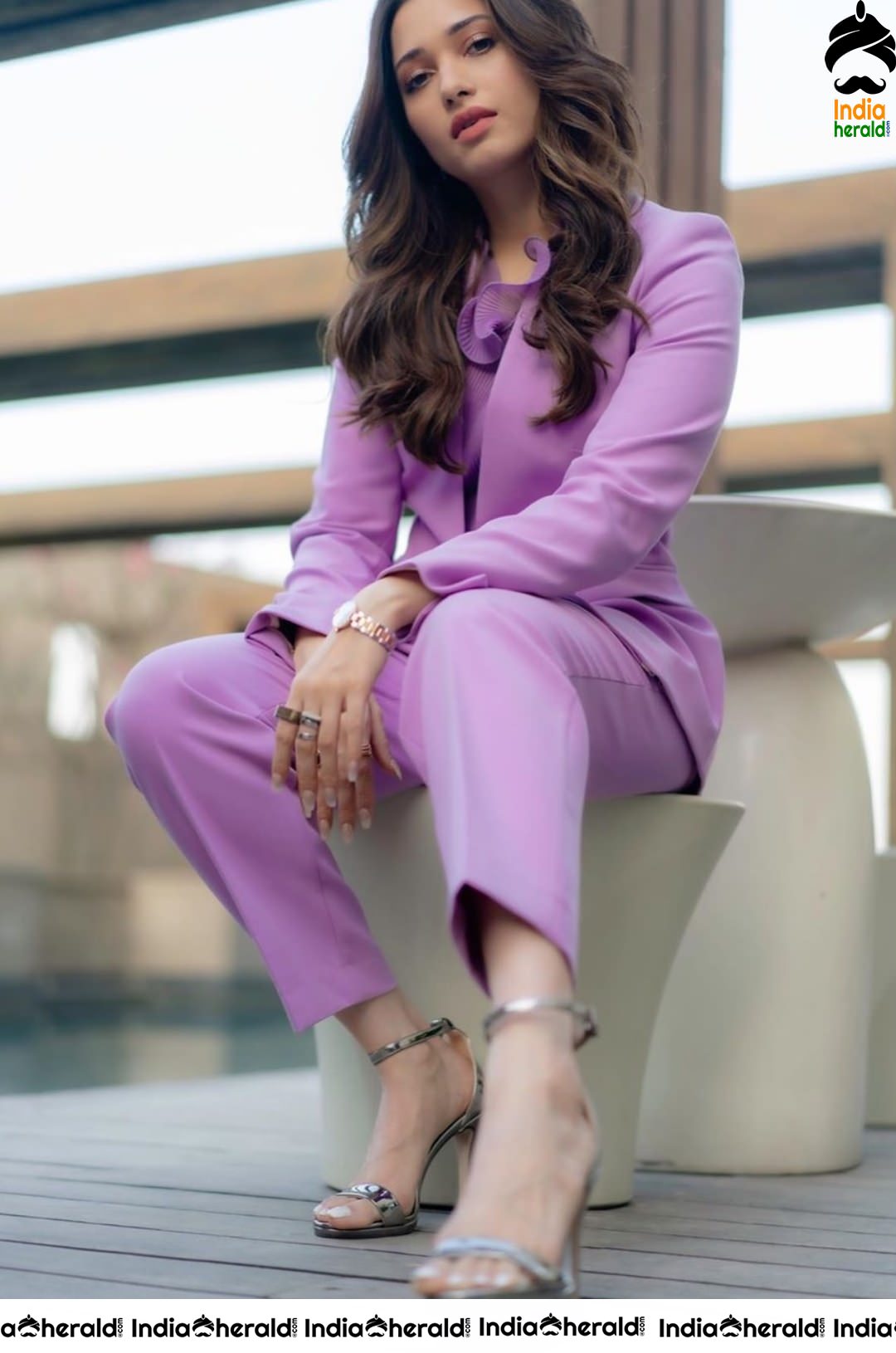 Tamanna Lavender Photoshoot Latest stills