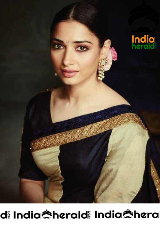 Tamanna Vintage Saree Unseen Photoshoot Clicks Set 1