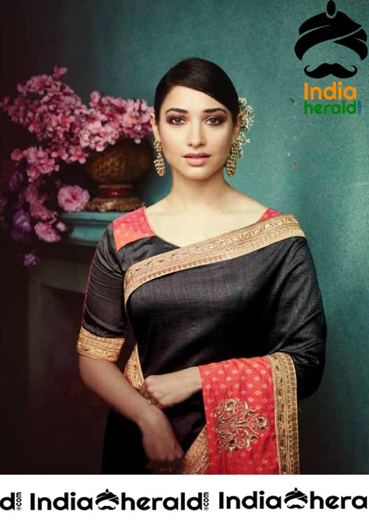 Tamanna Vintage Saree Unseen Photoshoot Clicks Set 2