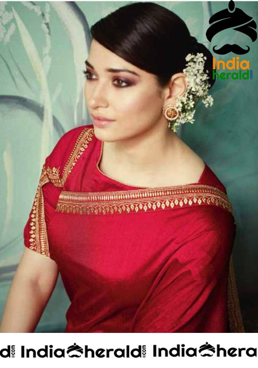 Tamanna Vintage Saree Unseen Photoshoot Clicks Set 2