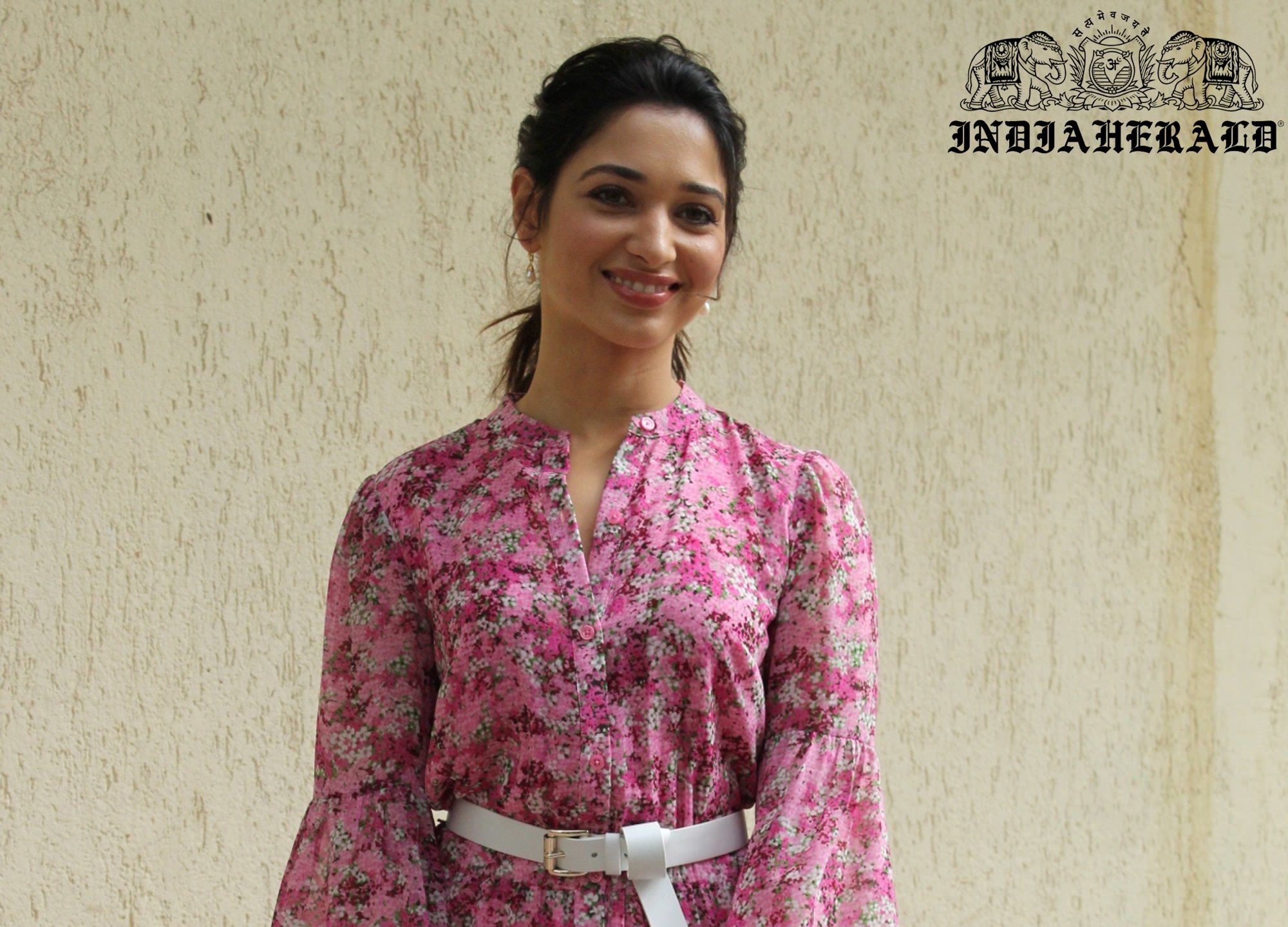 Tamannaah Bhatia At Amazon Beauty Vanity Diaries Show Set 2