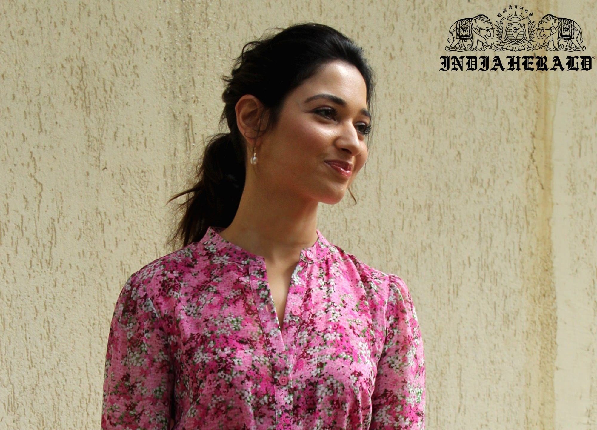 Tamannaah Bhatia At Amazon Beauty Vanity Diaries Show Set 2