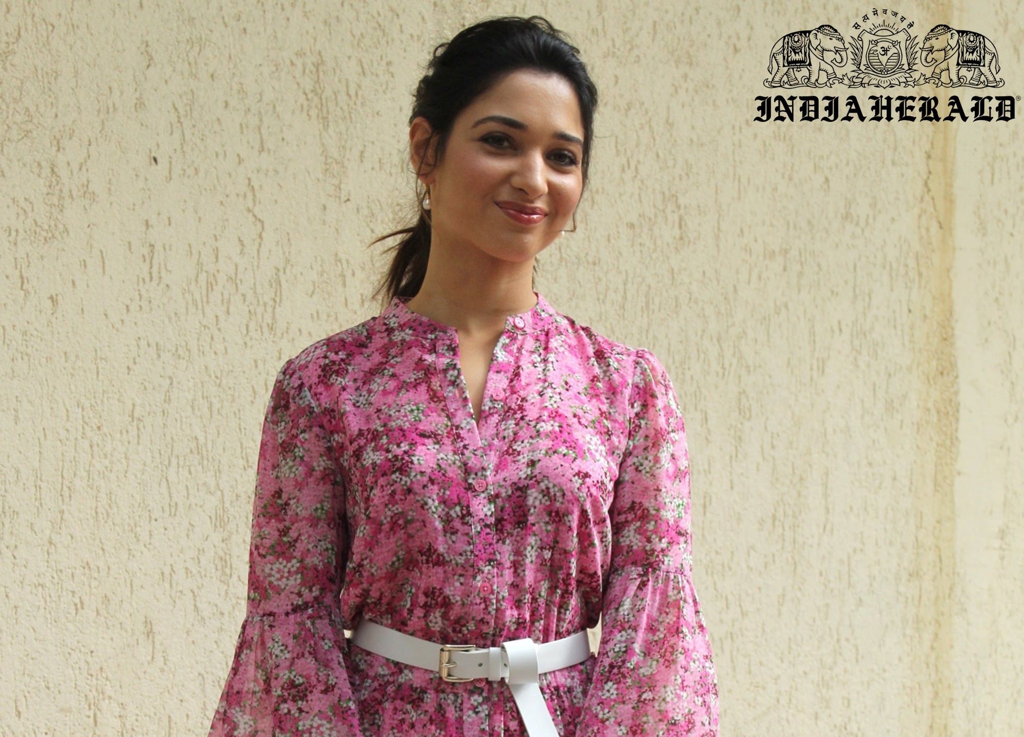 Tamannaah Bhatia At Amazon Beauty Vanity Diaries Show Set 2