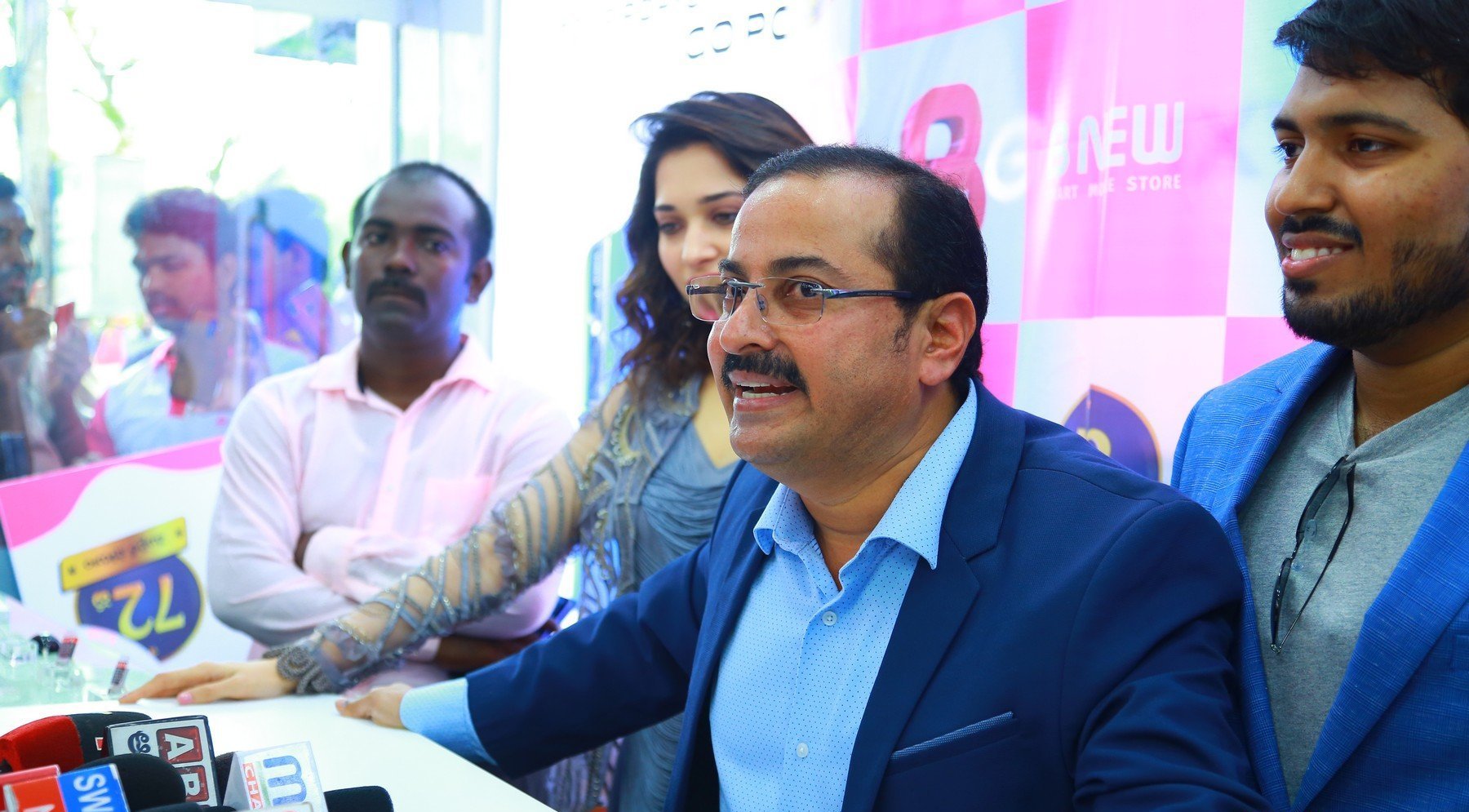 Tamannaah Bhatia Launched B New Mobile Store At Karim Nager Set 2
