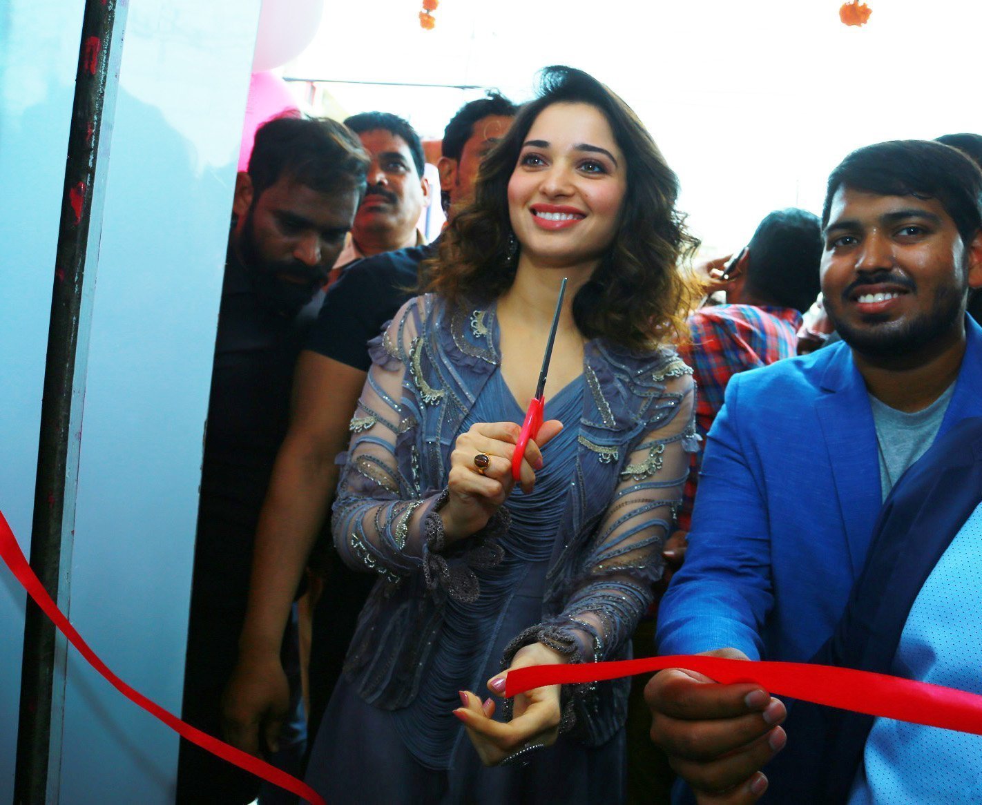 Tamannaah Bhatia Launches B New Mobile Store At Karim Nager Set 3