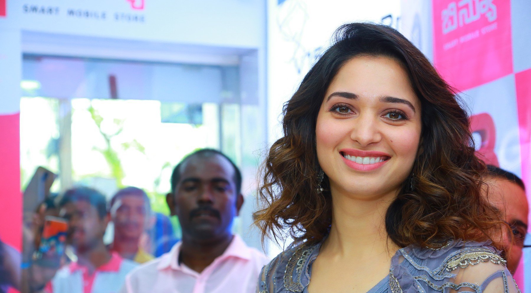 Tamannaah Bhatia Launches B New Mobile Store At Karim Nager Set 3