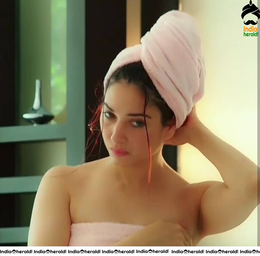 Tamannaah Hot After Bath Clicks to spice your weekend