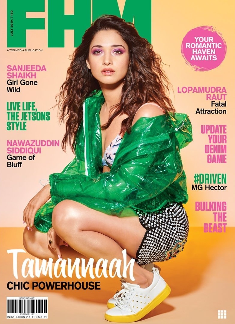 Tamannaah Latest Sizzling Hot Photoshoot For FHM Magazine