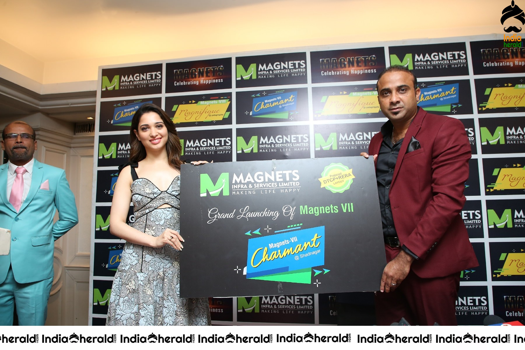 Tamannaah launches new Projects of Magnets Infra and Services Set 2