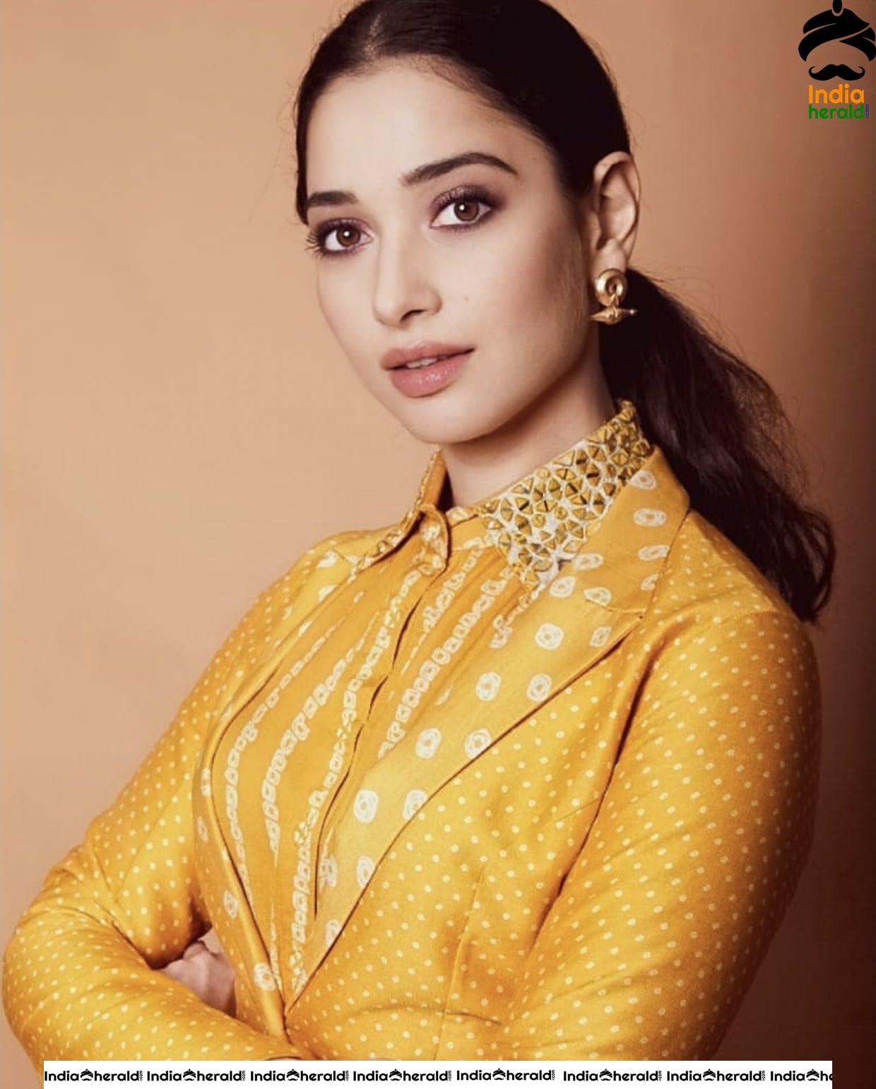 Tamannaah looking Gorgeous during Sye Raa Promotions