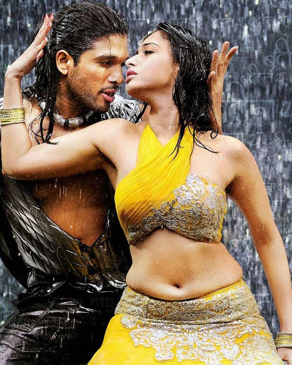 Tamannaah Shows Her Sexy Milky Mid Riff And Navel With Various Actors