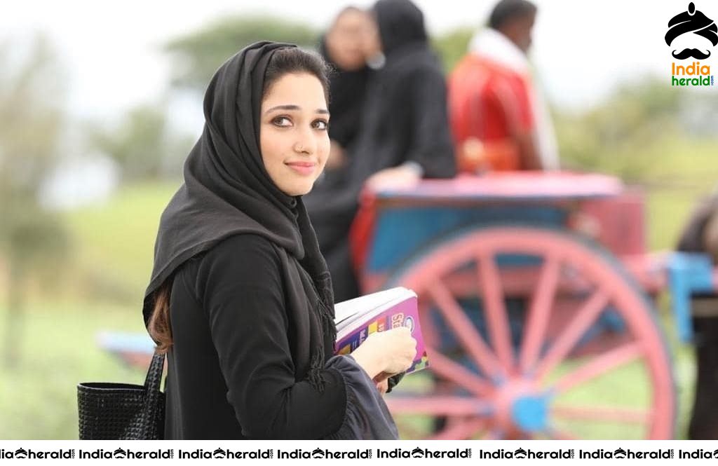 Tamannaah with Nawazuddin Siddiqui from the sets of Bole Chudiyan