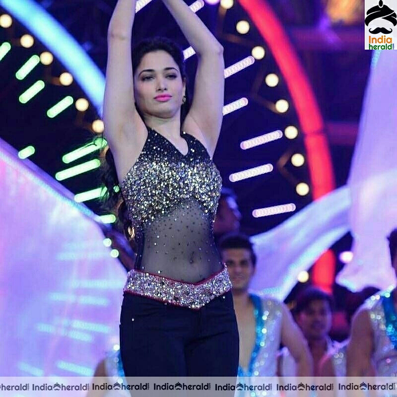 Tamannah Hot Dance Stage Performance Stills