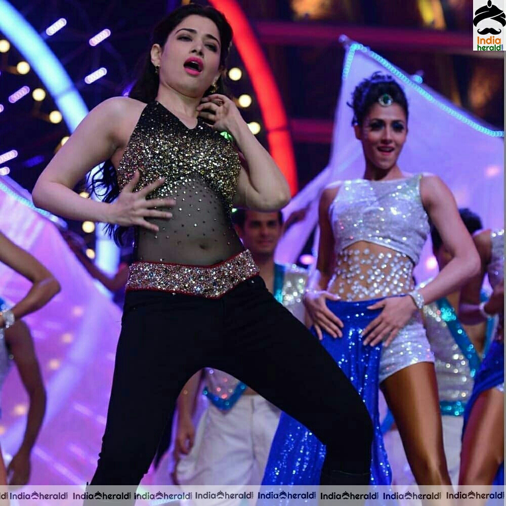 Tamannah Hot Dance Stage Performance Stills