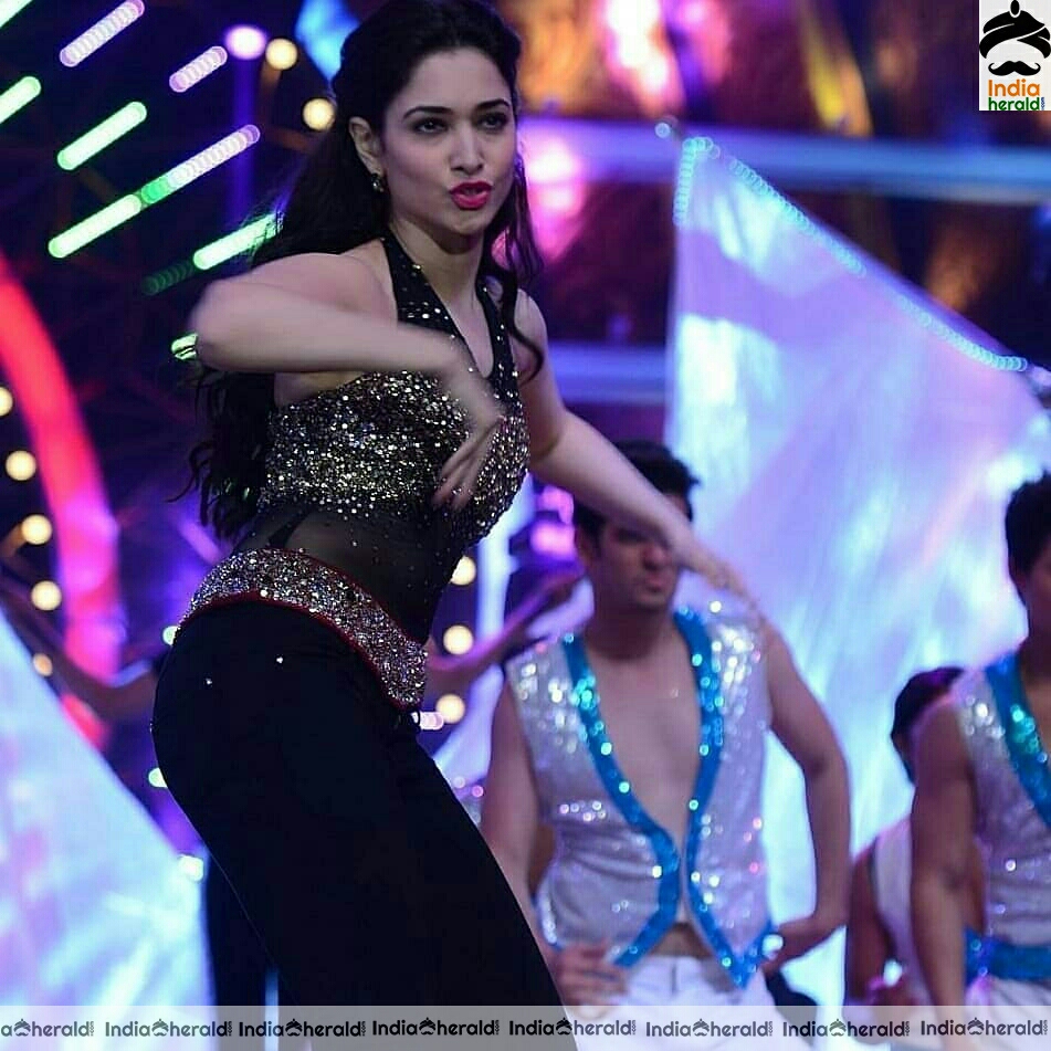 Tamannah Hot Dance Stage Performance Stills