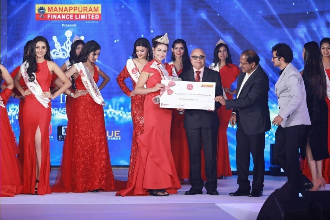 Tanya Sinha Crowned Manappuram Miss Queen Of India 2019