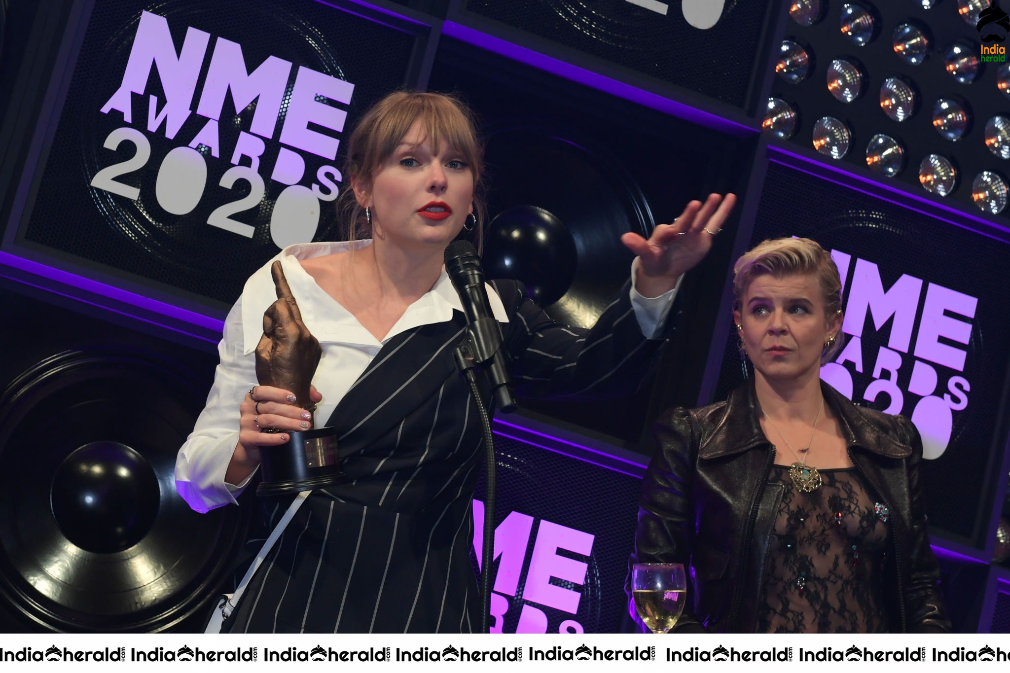 Taylor Swift at NME Awards 2020 in London