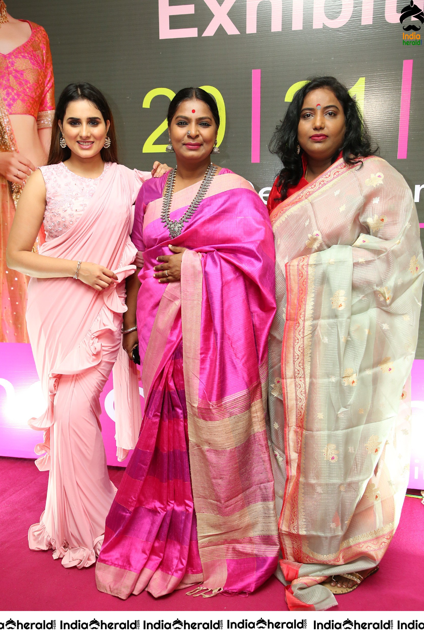 Tollywood Actress Nikitha inaugurates Melodrama Designer Expo at Taj Krishna