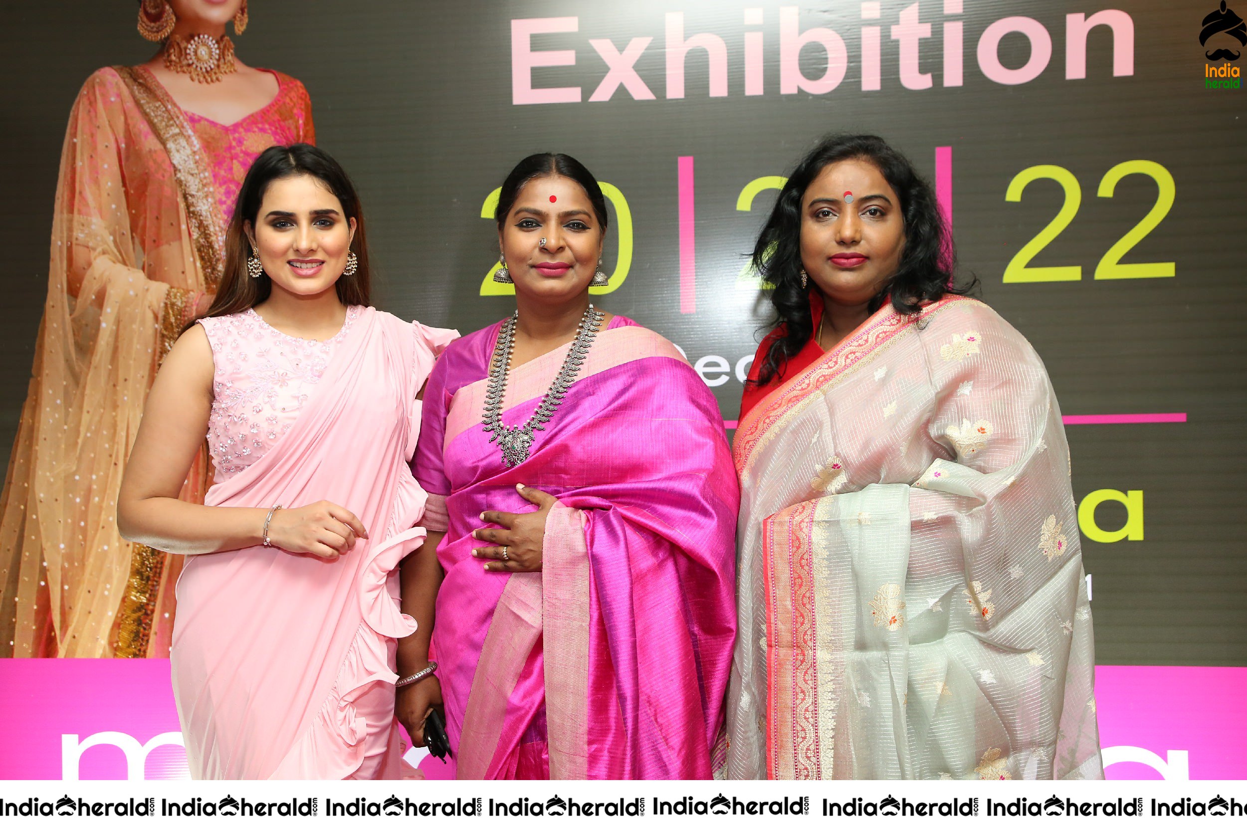 Tollywood Actress Nikitha inaugurates Melodrama Designer Expo at Taj Krishna