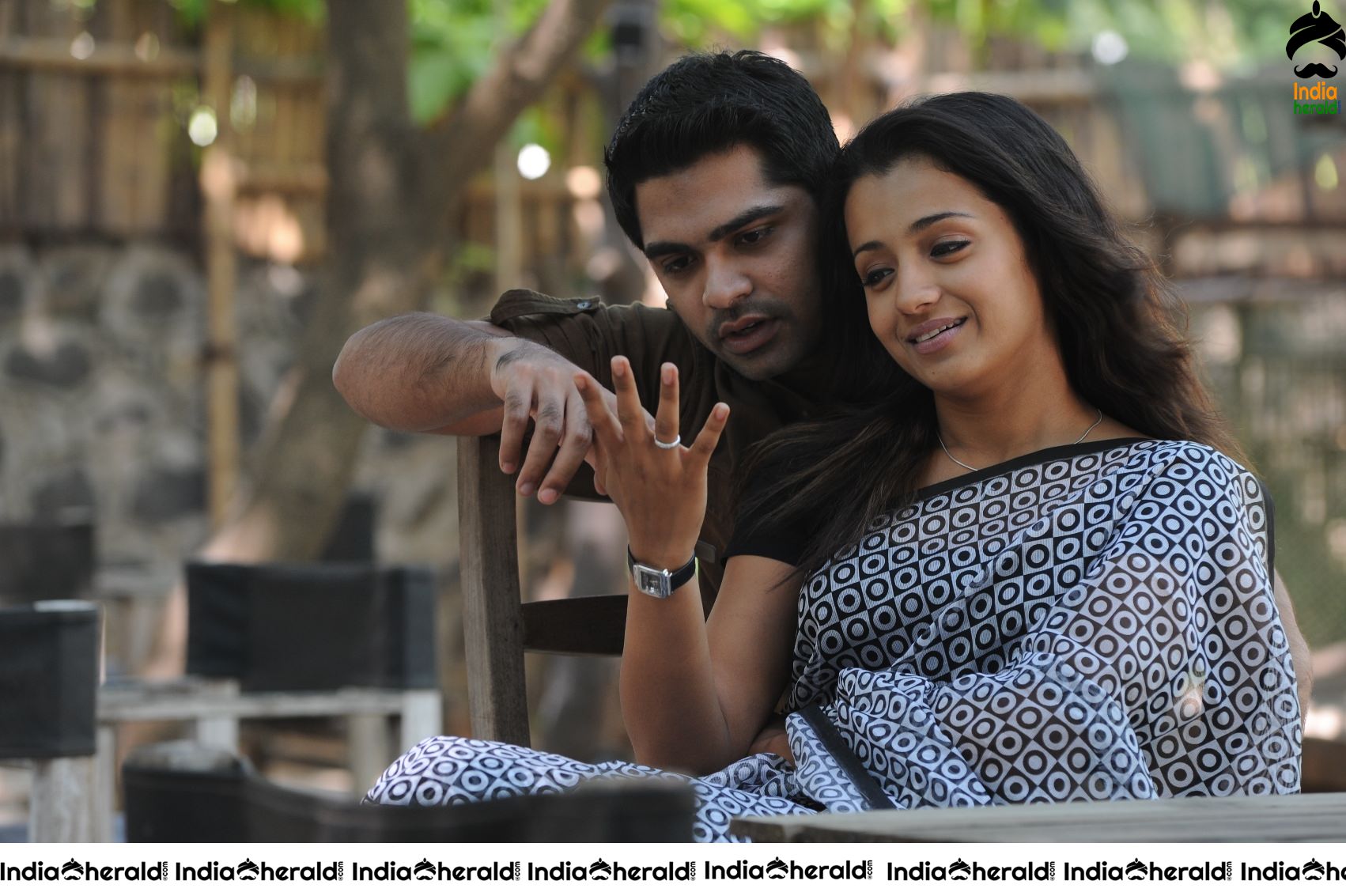 Trisha and STR photos from Romantic movie VTV Set 1