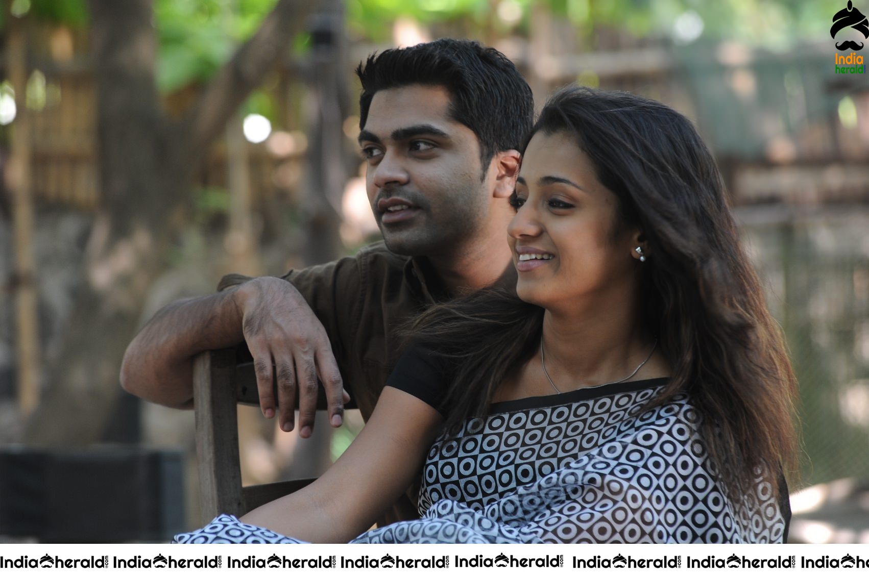 Trisha and STR photos from Romantic movie VTV Set 1