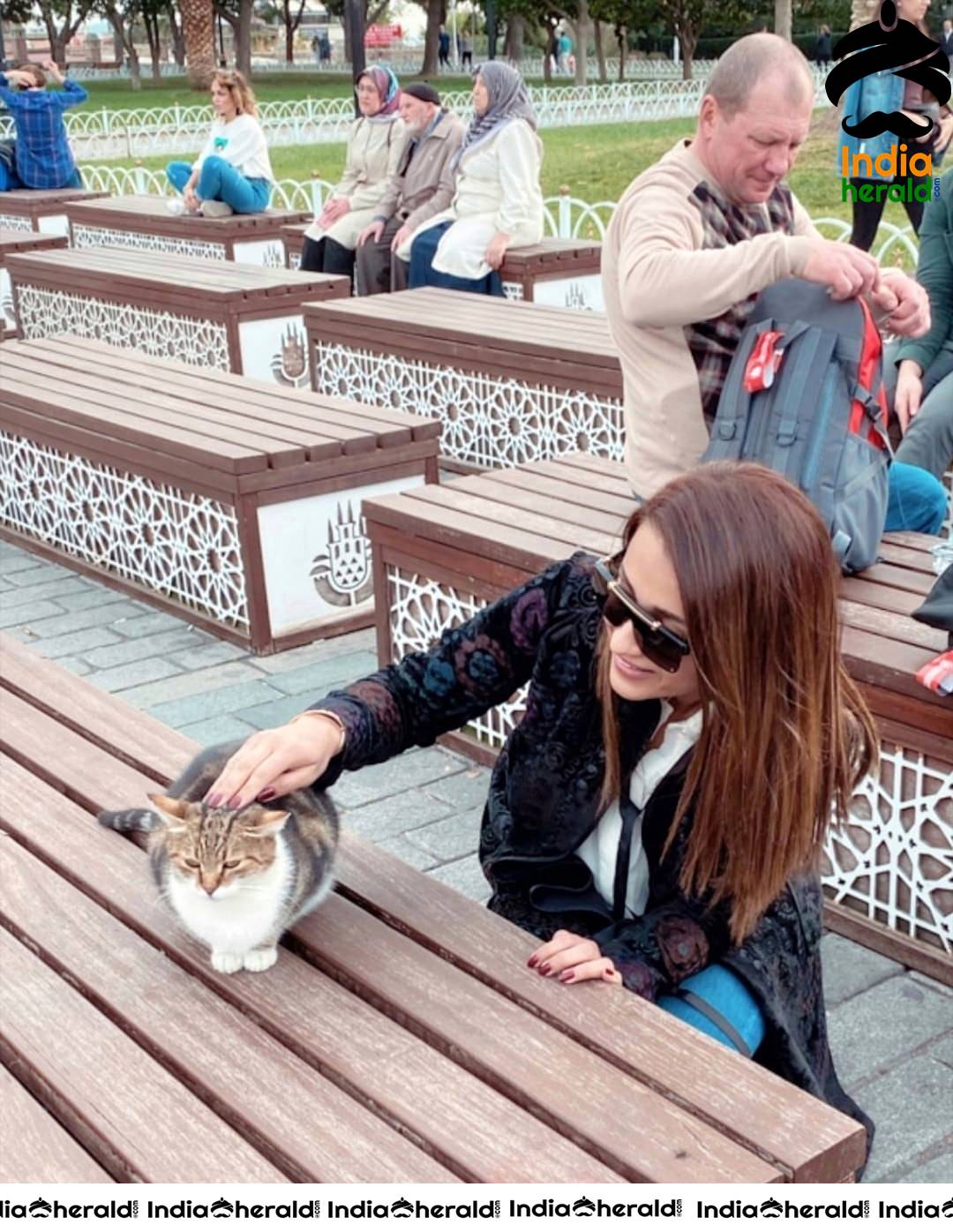 Trisha continues her vacation at Istanbul