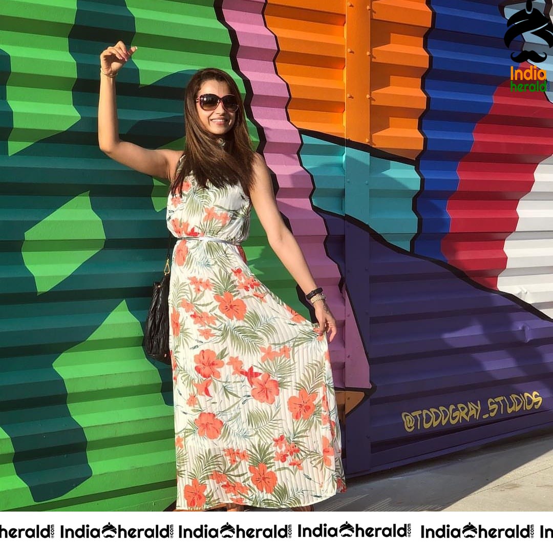 Trisha Cute and Adorable Clicks with her Baby