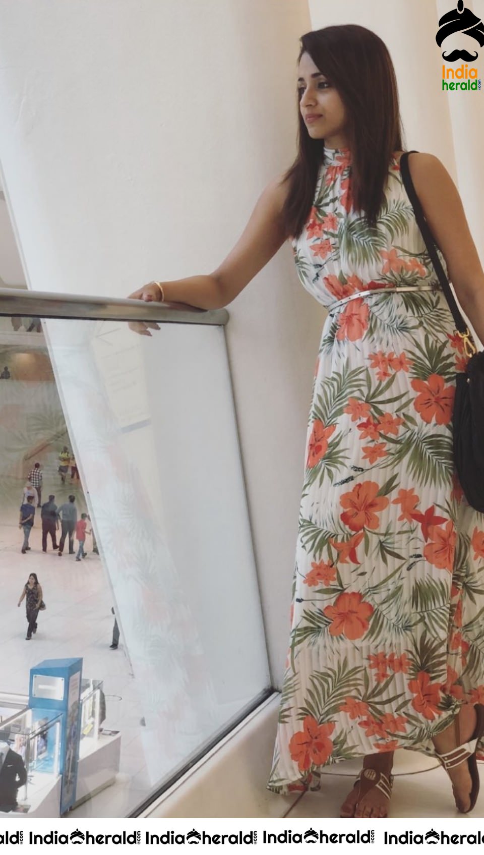 Trisha Cute and Adorable Clicks with her Baby