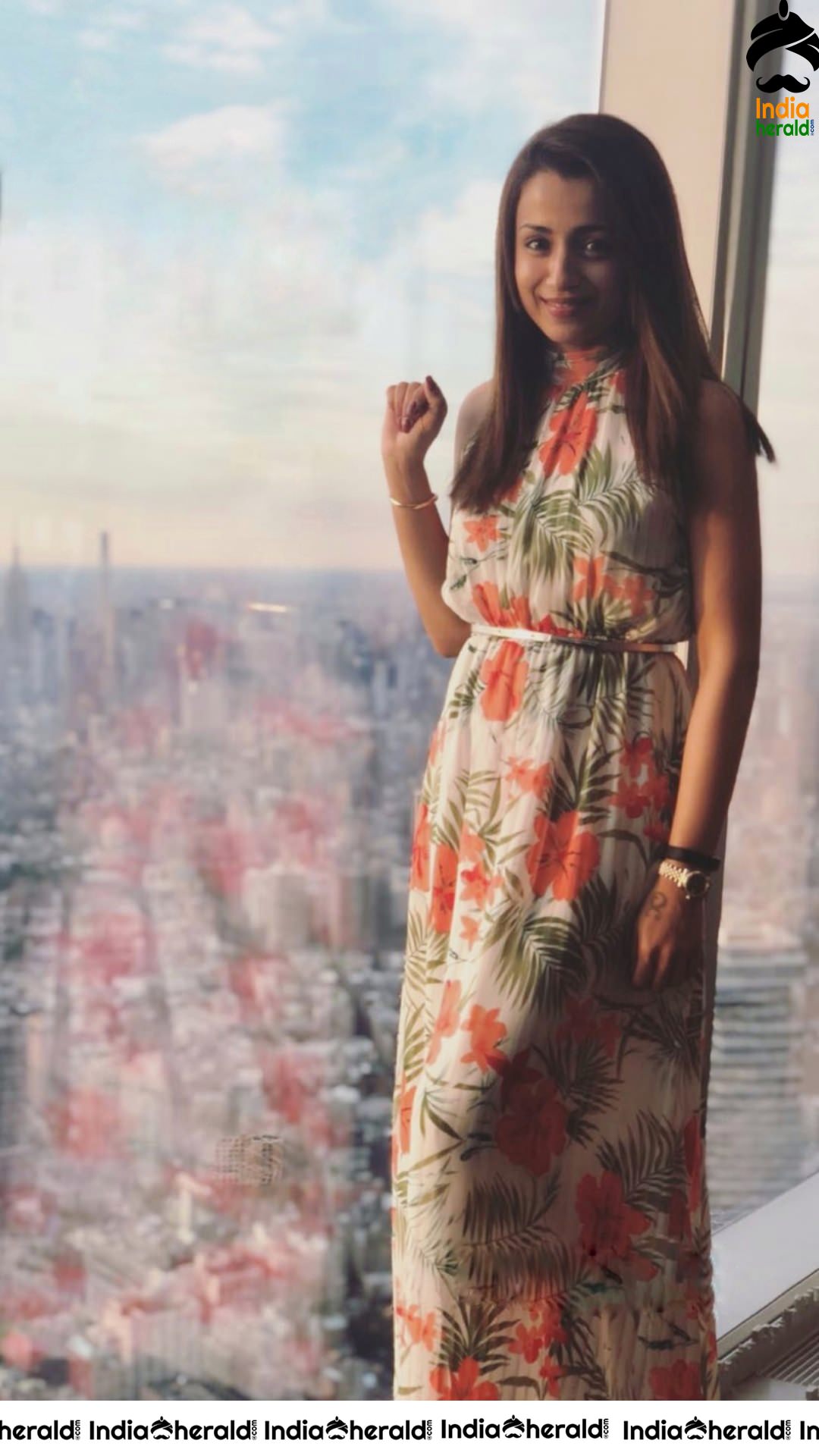 Trisha Cute and Adorable Clicks with her Baby