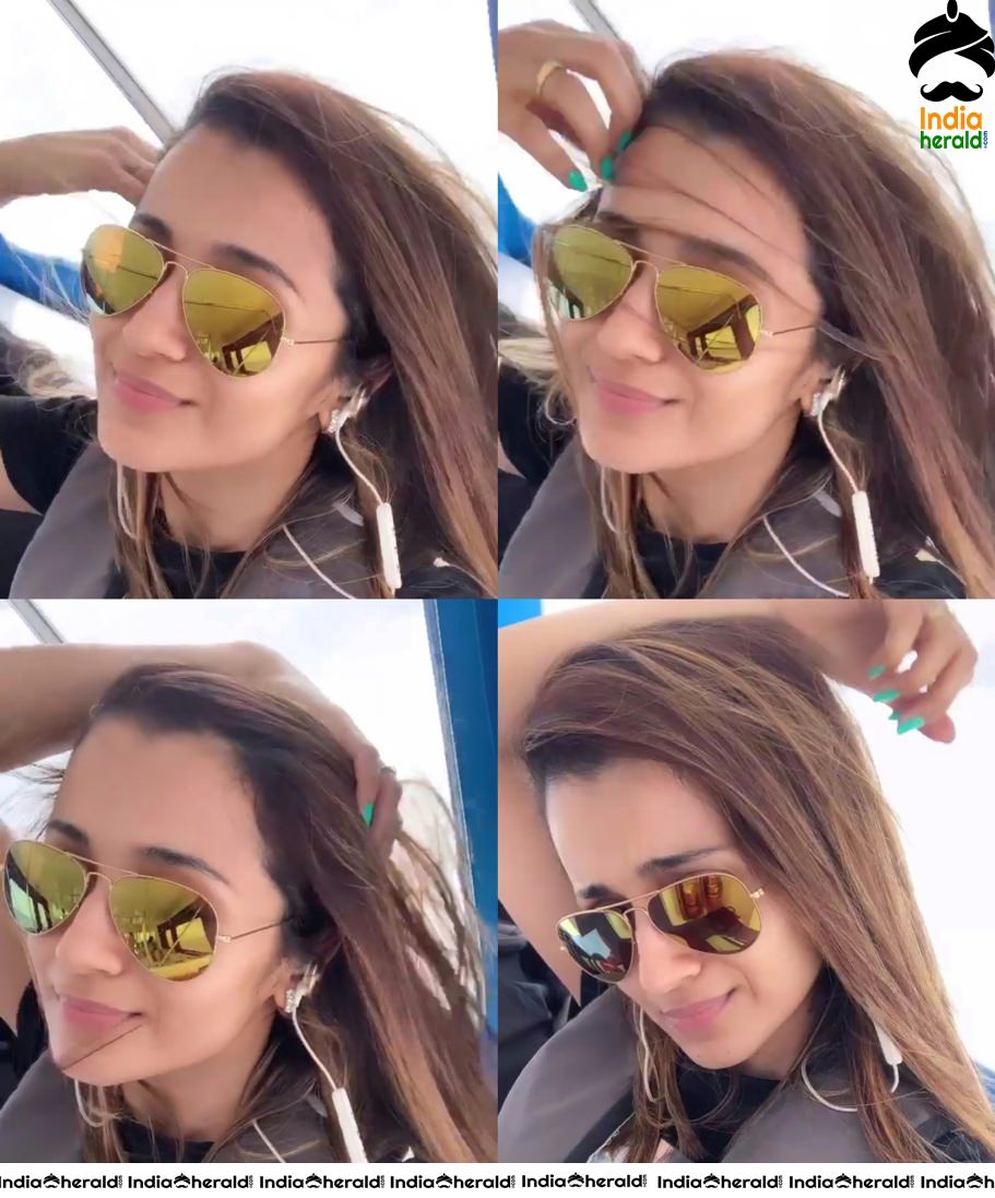 Trisha Hot Bikini Shots from her Vacay