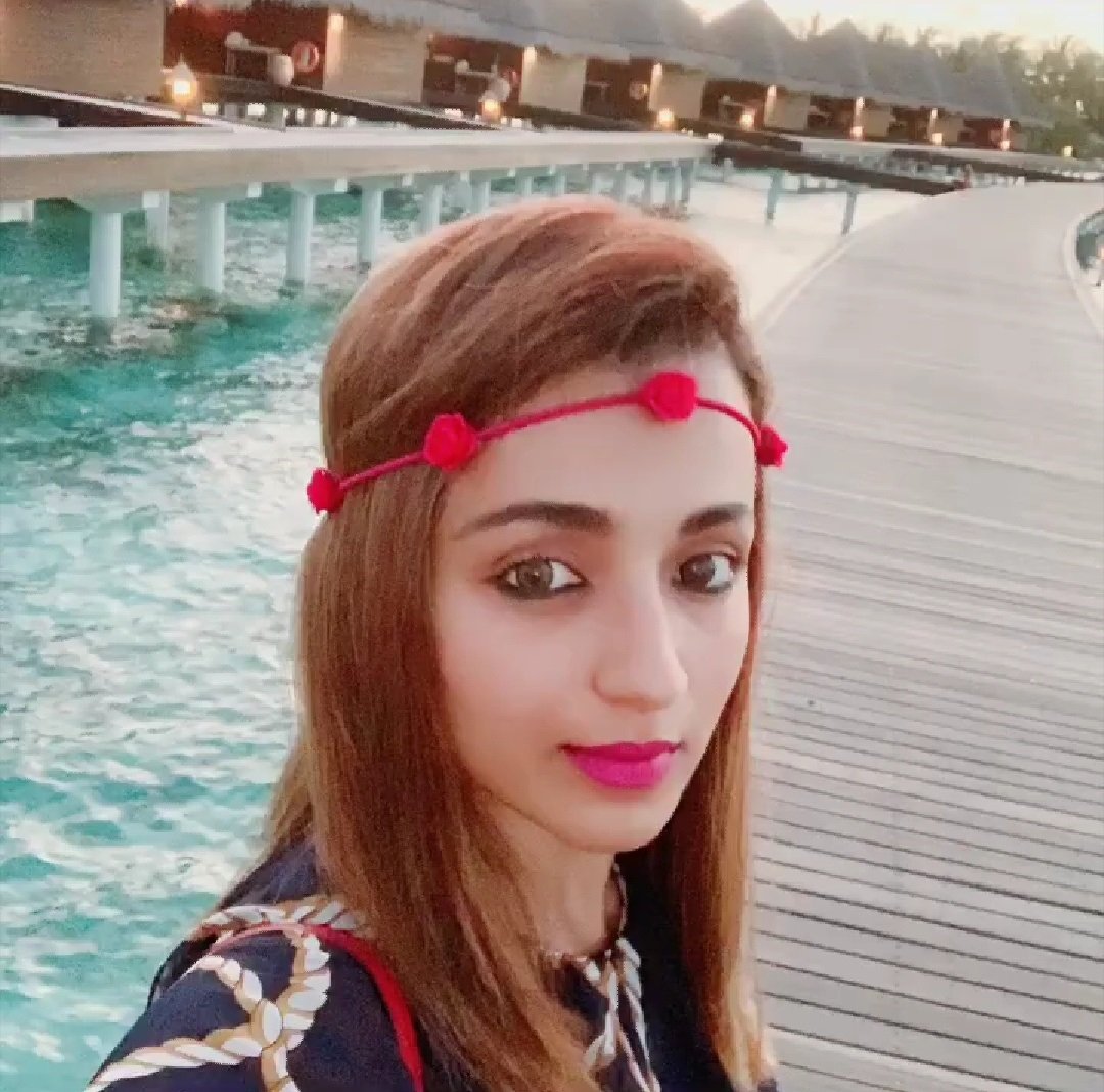 Trisha Hot In Swimsuit And Enjoying Her Vacation In Maldives